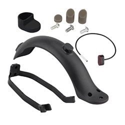 Genggeng 2 Equipos Trasero Mudguard Fender Guard + Bracket + Hook + Thillight Compatible con Xiaomi M365 Scooter eléctrico precio