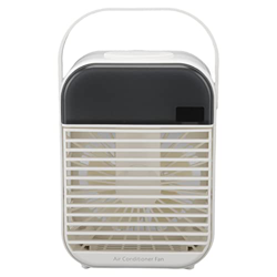 FRZY Ventilador del Aire Acondicionado, refrigerador evaporativo USB de la atomización eficiente de Poco Ruido para el Coche Blanco características