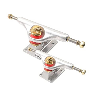 Genggeng 2 PCS Camiones con Longboard Skateboard Bridge Professional 5.25Inch Skateboard Soporte Skateboard Parts Bridge Parts (Color : Blue)