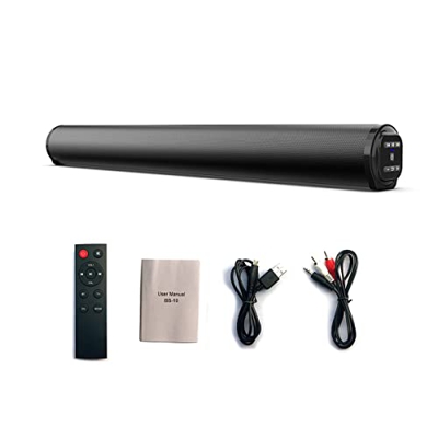 wisoolkic Altavoz inalámbrico de sonido estéreo para cine en casa para exteriores, compatible con, barra de sonido 5,0, botón para tableta, fiesta