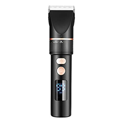 Cortapelos Y Barberos Maquina Cortar Pelo Peines GuíA Hombre Nariz Profesional Mujer 0 Mm Cortapelos eléctrico LCD Digital Display Profesional 500mAh  en oferta