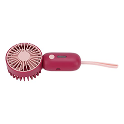 Ventilador portátil, práctico mini ventilador portátil con cable de silicona para dormitorio al aire libre precio
