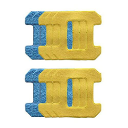 DREOX 6pc Limpieza húmeda + 4pc Friction Dry Frict Pad Compatible con BO NIU Ventana Limpieza Robot 268 Limpieza de Ventana Robot (Color : White) precio