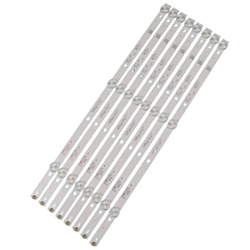 UVWP 8pcs TV Kits de lámpara LED Tiras de retroiluminación Le43m3570 / 60 Le43m3579 LED Bares Bandas 4708 -K43WDC-A1113N11 Gobernantes K430wdc1 a1 Ade en oferta