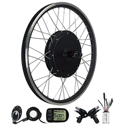 TOOJUN Kit de conversión de Bicicleta eléctrica Ebike, Motor de Cubo de Rueda Trasera, medidor LCD de 500W, Kit de conversión de Bicicleta de montaña  características
