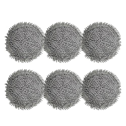 laxyy 6 Piezas Almohadillas de Tela Trapo de Repuesto para Mijia Pro STYTJ06ZHM Robot de Autolimpieza Accesorios para Aspiradoras precio
