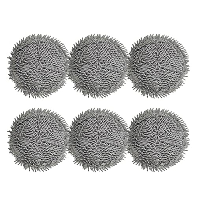 laxyy 6 Piezas Almohadillas de Tela Trapo de Repuesto para Mijia Pro STYTJ06ZHM Robot de Autolimpieza Accesorios para Aspiradoras