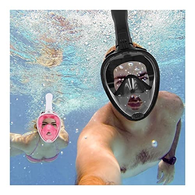 KITZIT Gafas de Buceo máscaras de Buceo (Size : L-XL)