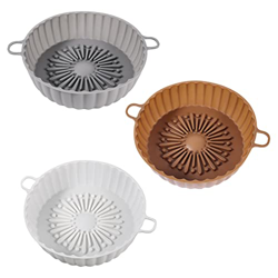 LUTER 3 Piezas Accesorios para Freidora de Aire Silicona para Freidora de Aire Silicona Freidora Aire 18 cm Freidora de Aire Revestimientos de Silicon precio