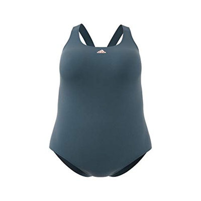 adidas FIT Suit 3S Traje de baño, Mujer, azuleg/Nadecl, 3X