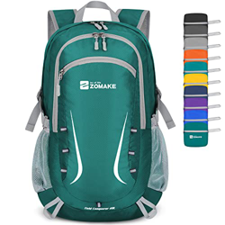 ZOMAKE Mochila Plegable Ligera 40L,Mochilas Compacta con Resistencia al Agua para Hombre,Mujer,Viajar,Senderismo,Al Aire Libre(Ejercito Verde) precio