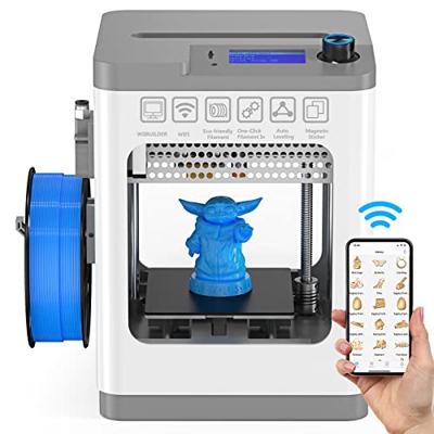 WEEFUN Impresora 3D Tina2 Pro, Impresión en la Nube Wi-Fi Impresión 3D DIY de Nivelación Automática, Fuente Completamente Abierta con Impresión de Cur