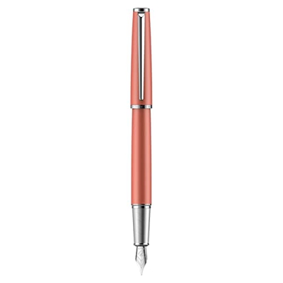 IYKA Bernard Shaw/Bernard Shaw Pluma Oficial Insignia Estudiante de Negocios práctica Palabra Estrella Brillante Coral Naranja Tinta Pluma Novia Regal