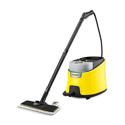 Kärcher SC 4 Deluxe EasyFix- tiempo de calentamiento de 30 segundos, con anillo de luz LED y accesorios, 75 m² de capacidad de llenado por tanque apro