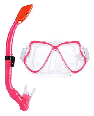 KITZIT Gafas de Buceo máscaras de Buceo máscaras de Snorkel (Color : Pink)