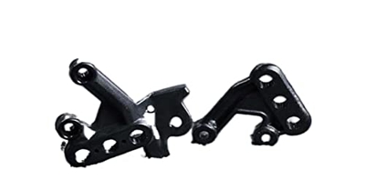 DAIANNA F XiaoY Piezas de Bicicleta Pegos de pie Soportes adecuados compatibles con Sur Ron F XiaoY (Color : Footpegs Bracket LR)