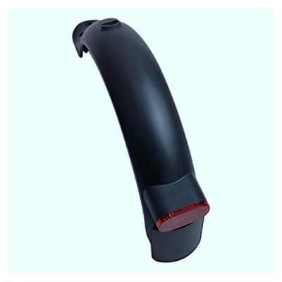 Genggeng Novela -M365 Pro 2 Scooter Mudgurd con luz Trasera Compatible con Xiaomi M365 1S M365 Piezas de Scooter Pro Pro 2 (Color : Black)