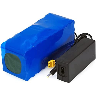 IVIWCLOP Batería Bicicleta Eléctrica De 36V Paquete Batería Bicicleta Eléctrica Litio De 12Ah Batería Recargable De Iones De Litio con Cargador De 2A 