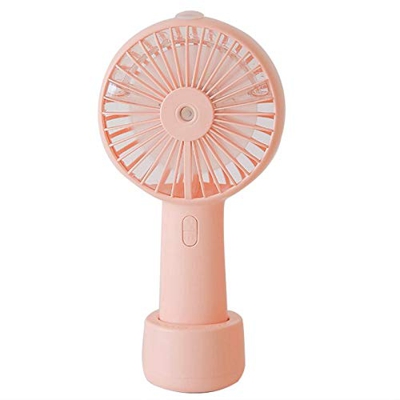 Fan 1pcs 2000mah Portable Mist Fan Electric USB Rechargeable Handheld Mini Fan for Outdoor Random Delivery Portable Fan