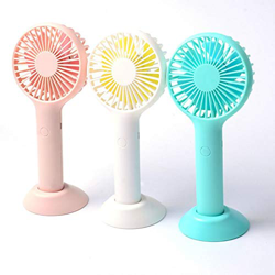 Fan Mini Portable Handheld Fan USB Rechargeable Cooling Fan Cooler with Stand Cradle for Office Outdoor Travel Use Supplies Portable Fan características