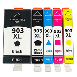 BAQU Los Cartuchos De Tinta Compatibles para HP 903XL, Uso De Reemplazo De Reemplazo con OfficeJet 6950 6960 6961 6963 6964 6965 6966 6968 6978 6979 I en oferta