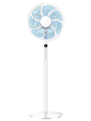 FMOPQ 7-Blade Portable Fan Rotating Clip Air Cooler Black AS Material Metal White Suitable for Office Bedroom etc.