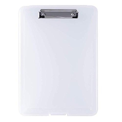 FMOPQ A Two-in-One Writing File Box with a Handle a Built-in Pen Slot for Easy Use and a Hanging Hole on The Back for Easy Hanging Suitable for Office