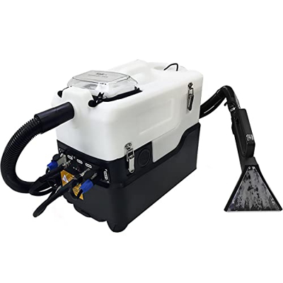 TEHONGMAI Aspiradora de Vapor 6 en 1, 20L, 28kpa, Bomba de pulverización, Extractor de Agua fría y Caliente para Alfombra, Cortina, sofá, Coche, Limpi