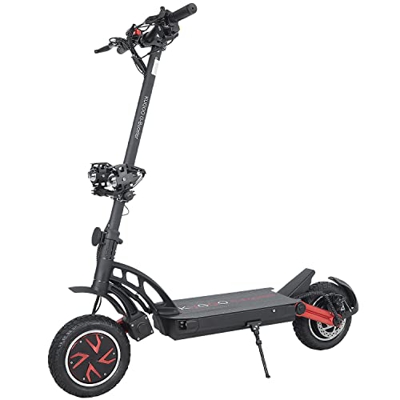 Scooters eléctricos adultos KUGOO G-booster plegable scooters rápido viajero E-Scooter rango máximo 80km 48V 23Ah batería de litio 3 modos de velocida