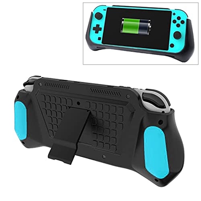 MAOSU Funda protectora de batería con clip trasero para Switch Lite (azul) (color: azul)