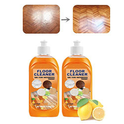 2Pcs Powerful Decontamination Floor Cleaner, 100ml Wood Floor Cleaning Polishing Brightening Tile Cleaner, Concentrated Degreaser, Multipurpose Cleane en oferta
