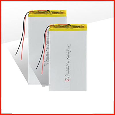 NOOPIOR Batería de 3,7v 4000mah, Recargable para grabadora, portátil, Banco de energía, Altavoz portátil, navegación, lámpara Led, luz, interfono, 2 P