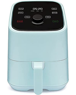 DBHFGJMN Horno Freidora De Aire 4 En 1 Mini 2L Smart Touch Digital Cooker 1300W Horno Eléctrico De Circulación Rápida 4 Procedimientos para Cocinar Si