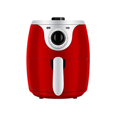 FMOPQ Air Fryer/Multifunctional Household Oil-Free Electric Fryer Automatic Intelligent Fries Machine 3.5L Red
