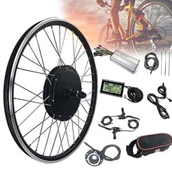 Kit Modificación Bicicleta Eléctrica Kit Modificación Bicicleta Eléctrica De Rueda Delantera, Pantalla Lcd, 20 "/24"/26 "/27,5"/28 "/29"/700c Kit De B precio