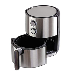 1400w Air Fryer Automatic Shut-Off Function Fast Air Circulation System Ceramic Non-Stick Coating Simple knob Control Household Oil-Free Cooking. características