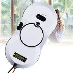 USGitke Robot Limpiacristales,limpiacristales Robot Eléctrico con Control Remoto Limpiador De Ventanas,para Lavar Todas Las Superficies Lisas-White en oferta