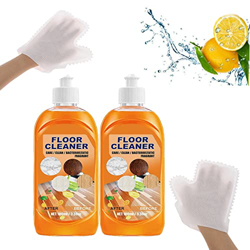 RWTY Powerful Decontamination Floor Cleaner, Wood Laminate Floor Cleaner for Mopping, All Purpose Cleaner Bathroom Cleaner with Dusting Gloves características