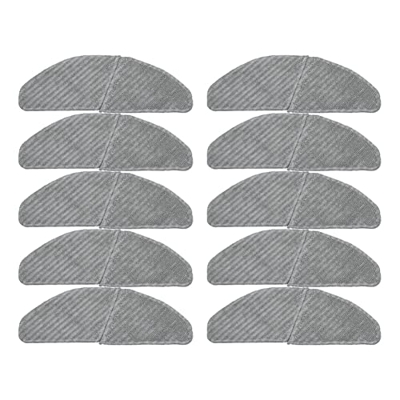SHAPOKY Trapeador de microfibra limpiable piezas de repuesto para S8+M7 Pro robot aspirador