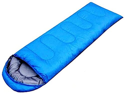CIYAZA Saco de Dormir Sacos de Dormir cálidos y Gruesos Sacos de Dormir cálidos y cómodos para Adultos al Aire Libre (Azul 950g)