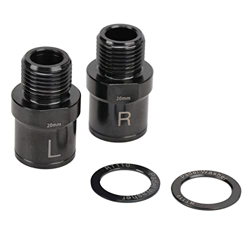 TeamSky Extensores de Pedal de pie Extensor de Pedal de Bicicleta Pedal de Bicicleta de aleación de Titanio Husillo extendido para Bicicleta de montañ en oferta