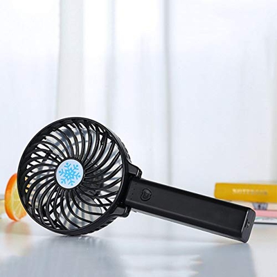 Fan 1pcs Mini Handheld Fan USB Rechargeable Foldable Handheld Desk Fan 3 Speed Adjustable Cooling Fan Outdoor Household Travel Air Cooler Random Deliv