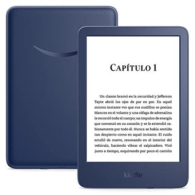 Nuevo Kindle (modelo de 2022): nuestro Kindle más compacto y ligero, con una pantalla de alta resolución de 300 ppp y 6 pulgadas, y el doble de almace