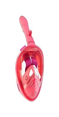 KITZIT Gafas Buceo for niños Equipos de natación con máscara de natación con máscara de natación submarina (Color : Pink)