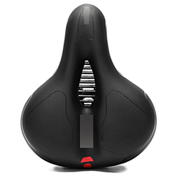 TYTbygml Asientos de Bicicleta para Comodidad Hombres Mujeres, Asiento de Bicicleta con Doble Bola amortiguadora de Espuma viscoelástica Resistente al en oferta