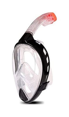 KITZIT Gafas de Buceo de Buceo Equipo de Snorkel de Buceo (Color : Black)