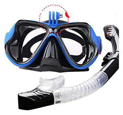 KITZIT Gafas de Buceo Snorkel mascarilla de Buceo snorkellelling mascarilla de mascarilla submarina de mascarilla de Buceo Buceo Nadador Bucle de Buce precio