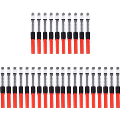Operitacx 30 Piezas para Dispositivo de Cartuchos de Asistente Tipo de Pluma Tinta Estándar Universal Rotación Clásica Convertidor de Émbolo Recargabl