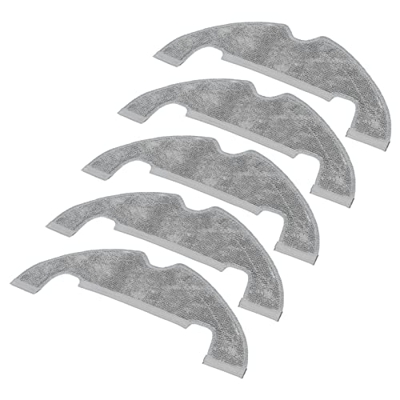 5 uds paño de mopa de Repuesto, Piezas de Repuesto de aspiradora Robot mopa paño de Limpieza Accesorios Dreame L10plus