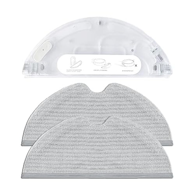 Saturey Cubierta de mopas de Tanque de Agua for Xiaomi for Dreame D9 / L10pro Robot Aspirador Accesorios de Control eléctrico Piezas de Robot Aspirado